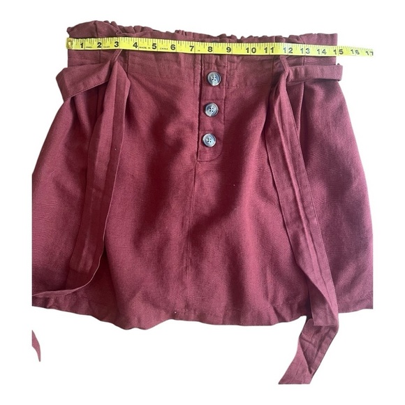 American Eagle Rust mini skirt size M - Picture 5 of 9